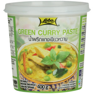 Lobo Green Curry Paste 400g, asiatische Lebensmittel Online-Shop.