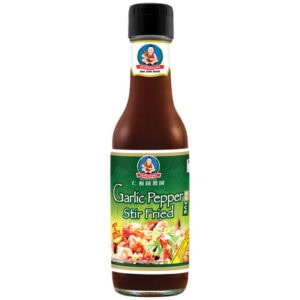 Asiatische Lebensmittel Online-Shop, Garlic Pepper Stir Fried Sauce 250ml.