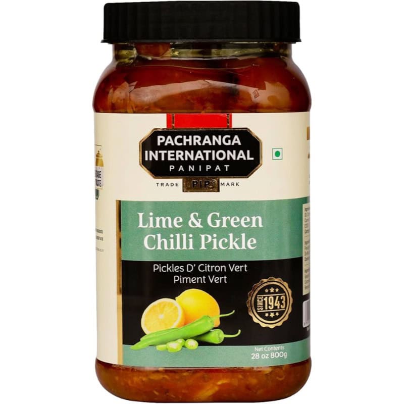Asiatischer Lime & Green Chilli Pickle, 800g, asiatische Lebensmittel Online-Shop.