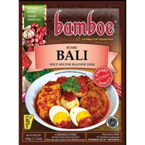 Authentisches Bali Gewürzmischung für balinesisches Gericht, vegan, 49g.