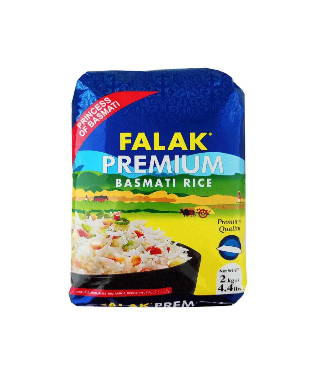 Asiatischer Lebensmittel Online-Shop, Falak Premium Basmati Reis 2kg.