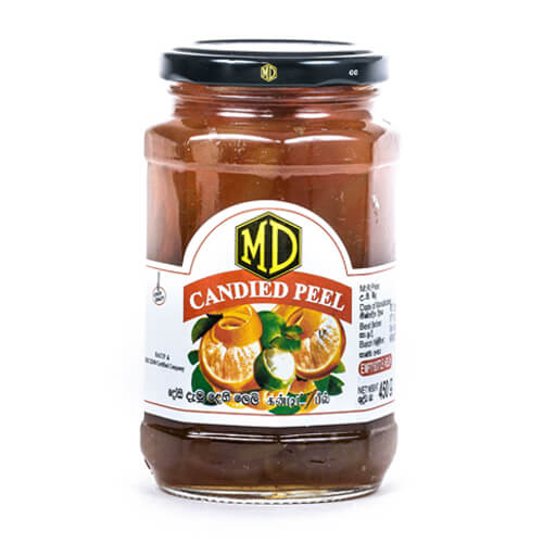 Asiatische Lebensmittel Online-Shop, MD Peel Candied Orange 450g, süße Fruchtkonfekt.