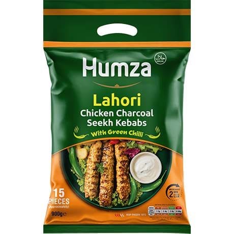 Asiatische Lebensmittel Online-Shop, Humza Lahori Chicken Kebab Packung.