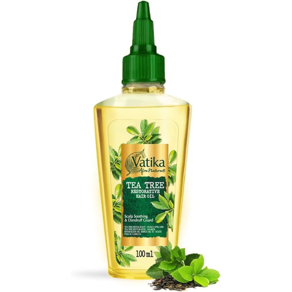 Vatika Teebaumöl 100ml für Haarpflege und Kopfhautpflege, asiatischer Online-Shop.