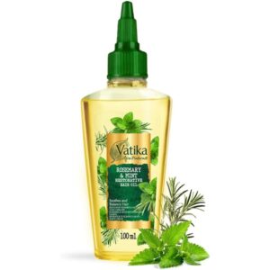 Asiatische Lebensmittel Online-Shop, VATIKA Rosmarin & Minz Haaröl 100ml.