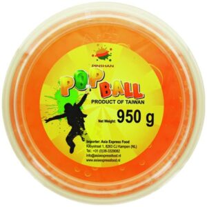 PINSHAN Popball Mango Flavour, asiatischer Snack, 950g, Taiwan.