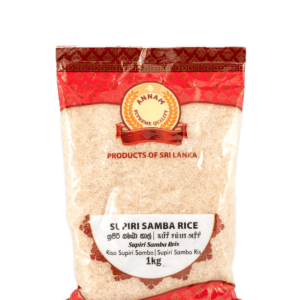 Annam Supiri Samba Reis 1kg, asiatischer Reis, Sri Lanka, Lebensmittel Online-Shop.