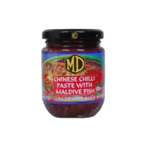 Chinesische Chilli Paste mit M-Fish, asiatischer Geschmack, 270g.
