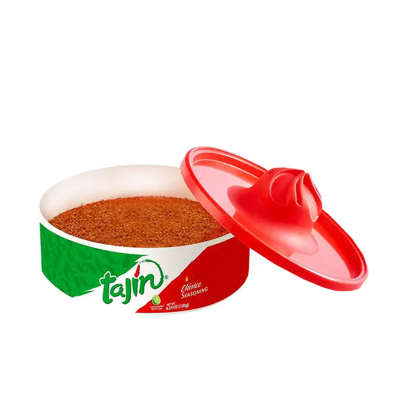 Asiatischer Lebensmittel Online-Shop, Tajin Gewürz in Dose mit Deckel.