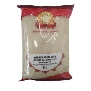 Annam Supiri Samba Reis 5kg, asiatischer Reis, Sri Lanka, Lebensmittel, Online-Shop.
