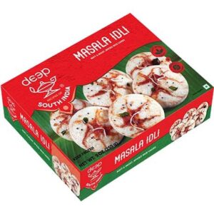 Asiatischer Lebensmittelladen - Masala Idli, indisches Snack-Produkt, 255g.