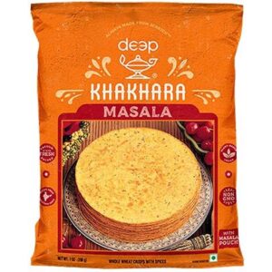 Asiatischer Lebensmittelladen, Deep Khakhara Masala 200g, authentischer Snack.