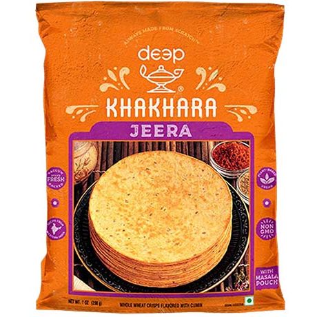 Asiatische Lebensmittel Online-Shop - Jeera Khakhara 200g.