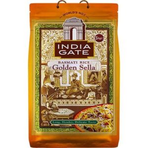 Asiatischer Lebensmittelladen - Golden Sella Basmati-Reis 1kg, authentisch und aromatisch.