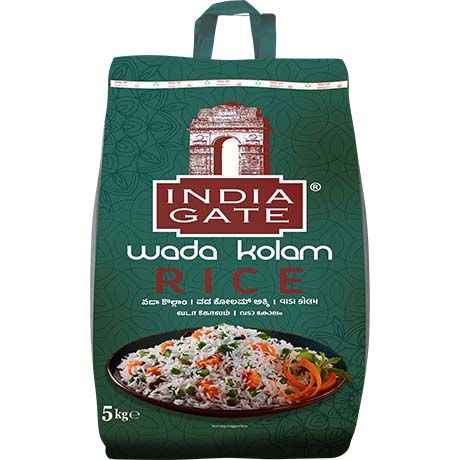 Asiatischer Wada Kolam Reis 5kg, ideal für authentische Gerichte.