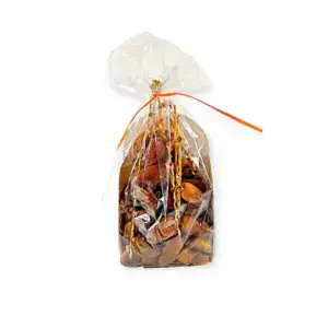 Datteln in transparentem Beutel, asiatische Lebensmittel Online-Shop.