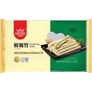 Asiatischer Lebensmittel Online-Shop, frische Soja Sticks, vegan, 200g.