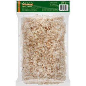 Asiatischer Lebensmittelladen - Getrocknete Garnelen, 300g, für asiatische Gerichte.