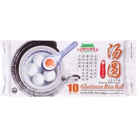 Asiatische Lebensmittel Online-Shop, Reisbällchen mit Erdnuss und Sesam, 200g.