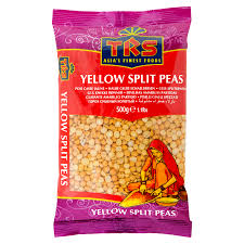 Asiatischer Lebensmittelladen - Gelbe Spalterbsen, 500g, asiatische Lebensmittel.