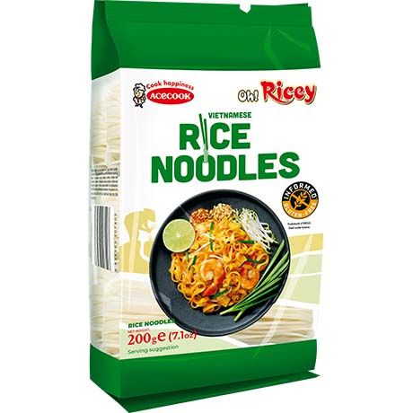 Asiatische Lebensmittel Online-Shop. Packung vietnamesischer Reisnudeln 200g.