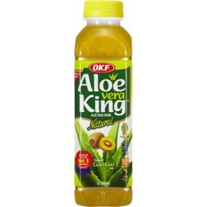 Asiatischer Aloe Vera Drink mit Kiwi, 500ml, natürlicher Geschmack.