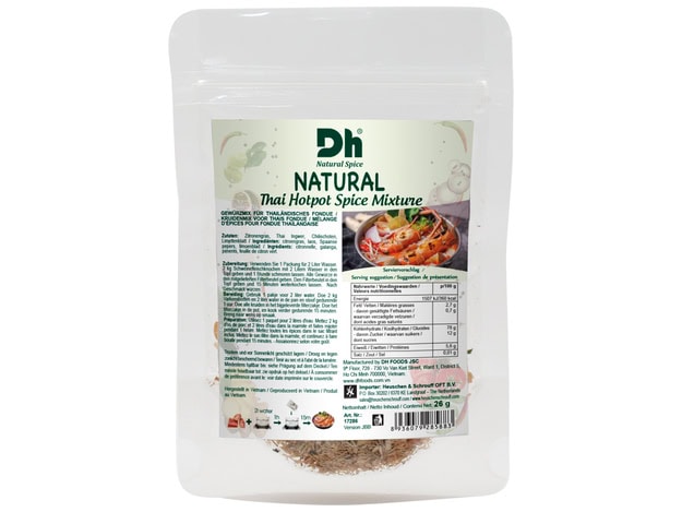 Asiatische Lebensmittel Online-Shop, Thai Hotpot Gewürzmischung 25g.