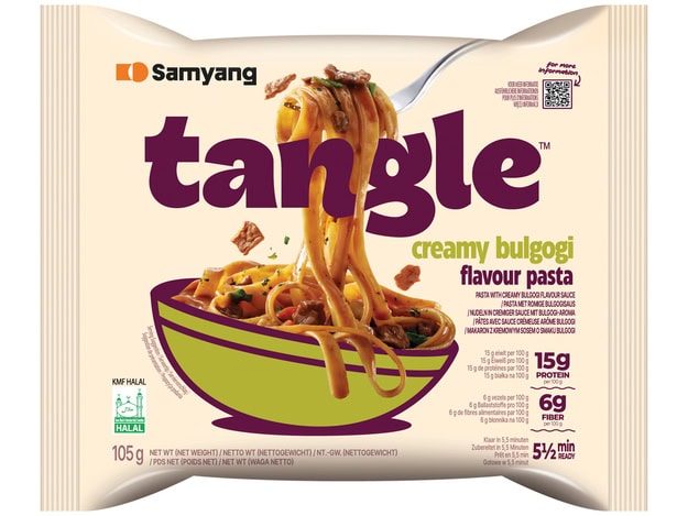 Asiatische Lebensmittel Online-Shop, Tangle Bulgogi Nudeln, cremig, 105g.