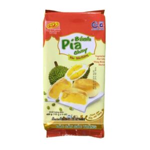 Asiatischer Banh Pia Mung Beans & Durian Kuchen, 400g, asiatischer Lebensmittel Online-Shop.