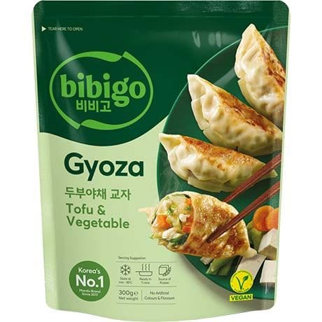 Asiatischer Gyoza mit Tofu und Gemüse, vegan, 300g.