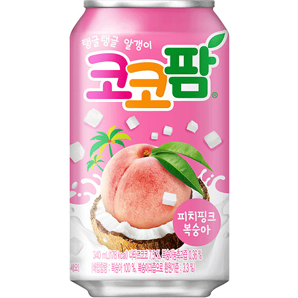 Asiatische Getränke im Online-Shop, Peach Drink 340ml.