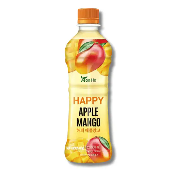 Asiatischer Lebensmittel-Drink mit Apfel und Mango, 350ml, asiatischer Online-Shop.