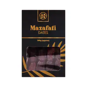Asiatische Datteln im Verpackungskarton, ideal für asiatische Rezepte.