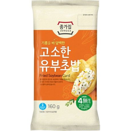 Asiatischer Lebensmittel Online-Shop. JONGGA Fried Soybean Curd 160g.