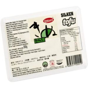 Asiatischer Silken Tofu, 300g, für asiatische Gerichte, vegan, glutenfrei, hochwertig.