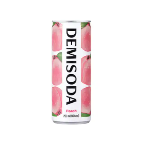 Asiatischer Lebensmittelladen - Demisoda Pfirsich 250ml Getränk.