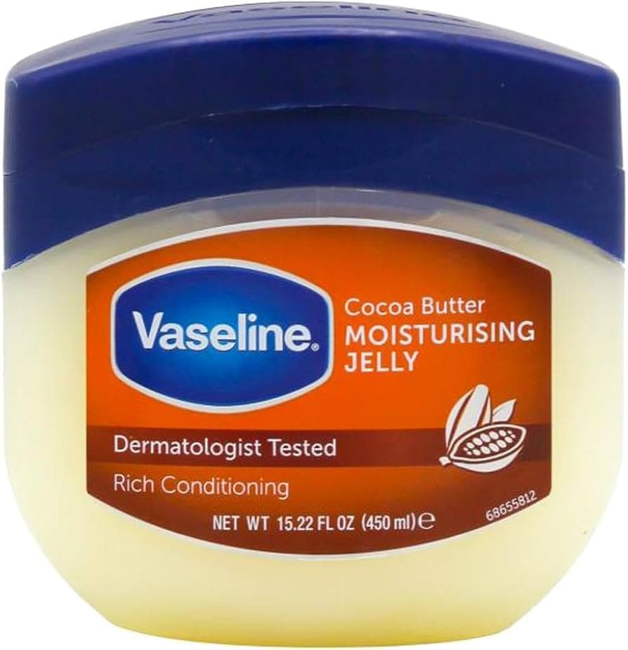 Asiatischer Vaseline Kokosbutter 450ml, feuchtigkeitsspendend, dermatologisch getestet.