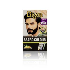 Asiatische Lebensmittel Online-Shop, Bigen Bartfarbe Natural Black B101, Männerpflege.