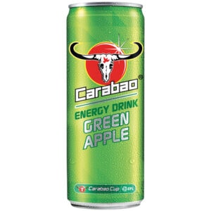 Asiatischer Lebensmittel Energy Drink Green Apple, 330ml Dose.