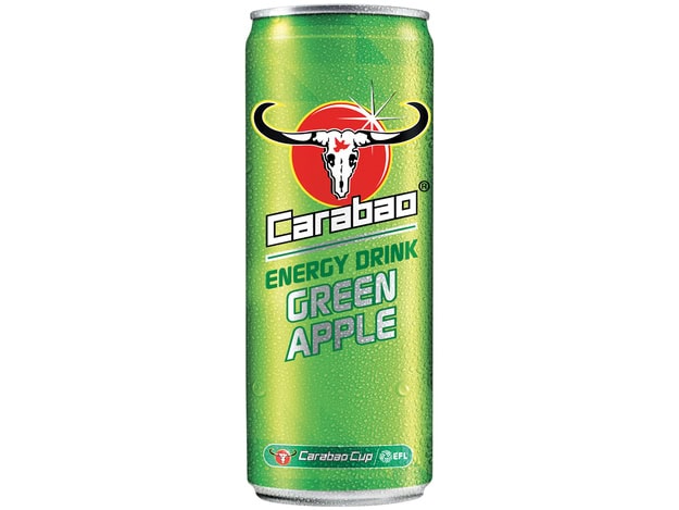 Asiatischer Lebensmittel Energy Drink Green Apple, 330ml Dose.