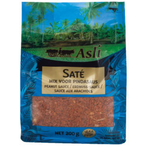 Asiatische Lebensmittel Online-Shop, Sate Erdnuss Saucen Mix 200g.