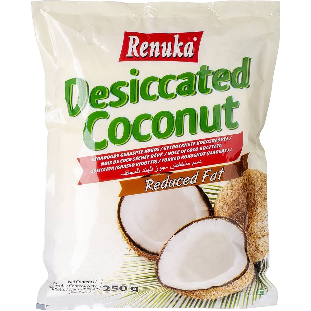 Asiatische Lebensmittel Online-Shop, Kokosnuss-Desiccated, 250g, reduziert.