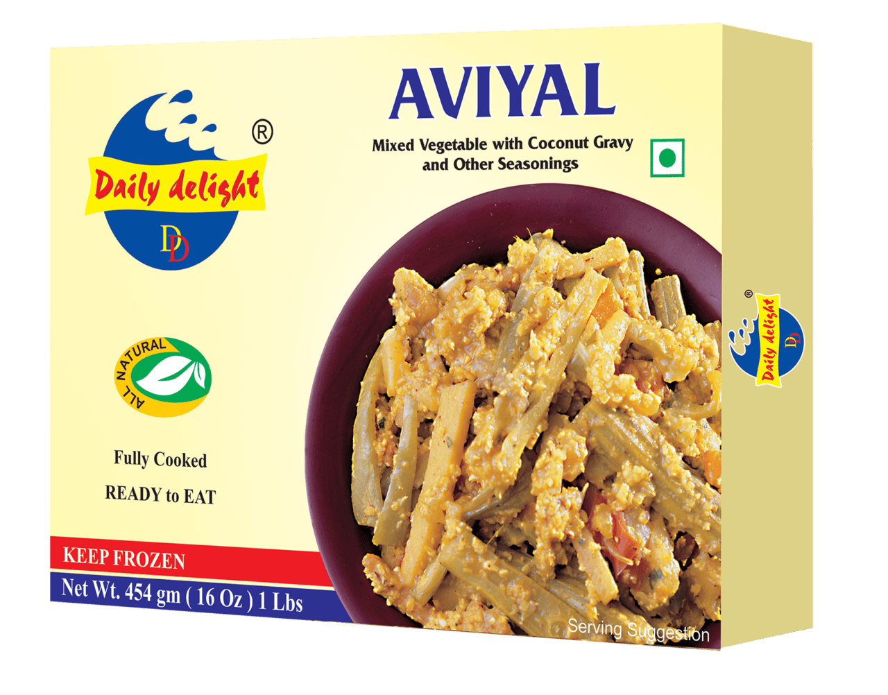 Asiatischer Lebensmittel Online-Shop, Avial 350g, vegetarisch, fertig gekocht.