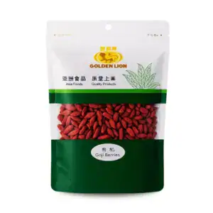 Asiatischer Lebensmittel Online-Shop, Goji Beeren in Packung.