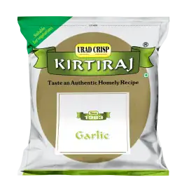 Asiatische Lebensmittel Online-Shop, Garlic Papadum, authentisch, knusprig, 200g.