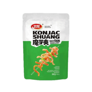 Asiatischer Konjac Shuang, scharf & sauer, 252g, asiatische Lebensmittel Online-Shop.