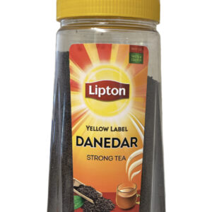 Asiatische Lebensmittel Online-Shop, Lipton Danedar starker Tee in gelber Verpackung.