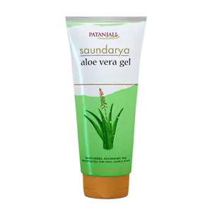 Aloe Vera Gel von Patanjali, asiatischer Lebensmittelladen, 150ml, natürliche Hautpflege.