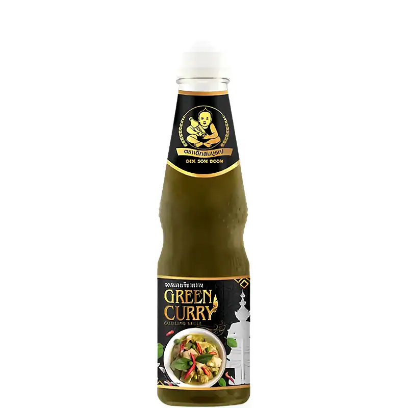Asiatischer Lebensmittelladen - Thai Green Curry Sauce 300ml.