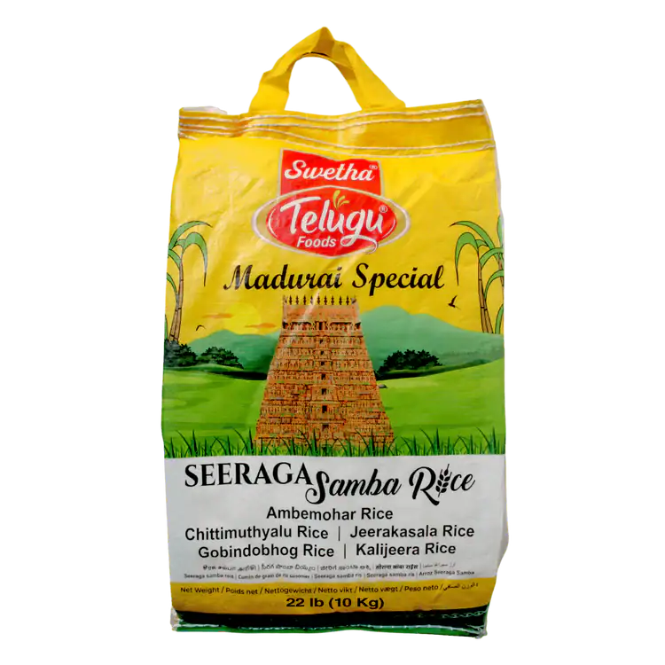 Asiatische Lebensmittel Online-Shop - Seeraga Samba Reis 10kg.